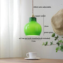 DecorBites™ Green Glass LED Pendant Lights Modern Hanging Lamp Home Decor