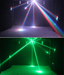 DecorBites™ 12x10W RGBW Unlimited Rotate DJ LED Moving Head Light - Disco Party, Bar, Nightclub