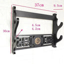 Wall Katana Support Sword Holder Wooden Wall Mount Multi-layer Stand Umbrella Rapier Shelf Display Support Weapon Bracket Holder