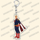 Hot The Boys TV Show Keychains Homelander Billy Butcher Starlight Key Chain Ring for Bag Hero Pendant Keyring Jewelry Fans Gifts