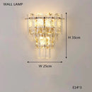 DecorBites™ Glass Crystal LED Ceiling Lamp Modern Minimalist Home Décor Light Fixtures