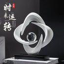 DecorBites™ Abstract Resin Sculpture Figurine for Home Decor & Table Centerpiece
