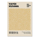 Abstract Yayoi Kusama Wall Art - Flower Market Canvas Painting