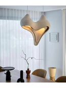 DecorBites™ Gypsum Pendant Lamp Conch Design Wabi Sabi Style for Living Room or Bedroom