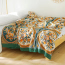 DecorBites™ Cotton Gauze Boho Throw Blanket