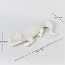 DecorBites™ Crocodile Resin Sculpture Desk Decoration: Creative Ornaments for Aesthetic Home Decor