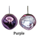 DecorBites™ Glass Lava LED Pendant Ceiling Lamp for Living Room Bedroom Loft Chandelier