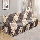 DecorBites™ Elastic Armless Futon Bed Sofa Cover Slipcover