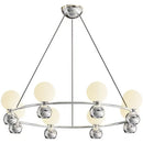 DecorBites™ Cream Nordic Pendant Chandelier for Living Room, Bedroom, and Dining Room