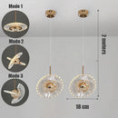 DecorBites™ LED Pendant Chandelier for Dining Room Restaurant Bar Art Decor Lamps