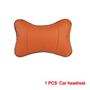 Car Neck Pillow – PU Leather Headrest Cushion for Comfort