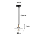 DecorBites™ Iron Pendant Light for Dining Room, Kitchen, and Bedroom