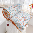DecorBites™ Double Layered Soya Fibre Filling Quilt: Soft, Breathable, Grade A Maternal and Child Comforter