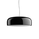 DecorBites™ Glossy Black Round Pendant Light for Dining Room, Modern Nordic Hanging Lamp