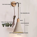 DecorBites™ Cement LED Wall Lamp Sconce Nordic Modern Home Decor for Bedroom Hallway