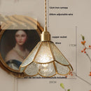 DecorBites™ Copper Glass LED Pendant Lamp, Modern Nordic Hanging Light