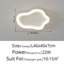 DecorBites™ Cloud Ceiling Light: Simple Modern Intelligent Nordic Design for Bedroom and Living Room
