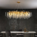 DecorBites™ Crystal Tassel Ceiling Chandelier for Luxurious Home Decor