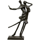 DecorBites™ Couple Dancers Portrait Sculpture - Pas De Deux Home Decor & Anniversary Gift