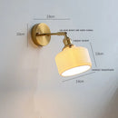 DecorBites™ Ceramic Wall Sconce with Adjustable Iron Arm for Living Room Décor