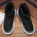Mens Winter Velvet Ankle Boots – Warm Stylish Winter Shoes