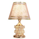 DecorBites™ Crystal Table Lamp: Elegant European Style Home Decor and Wedding Gift