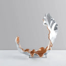 DecorBites™ Leaf Tray Resin Bowl: Handcrafted Desktop Storage & Home Decor