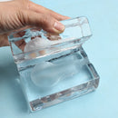DecorBites™ Clear Ice Cube LED Table Lamp for Modern Bedroom Decor