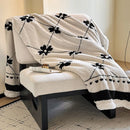 DecorBites™ Double-Layer Jacquard Lamb Wool Blanket - Cozy Sofa Throw for Winter Home Comfort