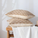 DecorBites™ Cotton Woven Texture Cushion Cover for Home Sofa Bed Living Room