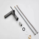 DecorBites™ Basin Faucet: Gold, Black, Chrome Bathroom Tap for Washbasin with Hot Cold Water