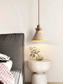 DecorBites™ Japanese Style Yellow Cave Stone Pendant Lamp for Bedroom, Restaurant, Bar