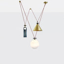 DecorBites™ Industrial Metal Pendant Light with Adjustable Height for Kitchen and Dining Room Decor