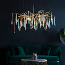 DecorBites™ Gold LED Branch Chandelier for Living Room, Bedroom, Hotel - Modern Luxury Aluminum Pendant Light