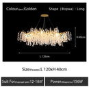 DecorBites™ Crystal LED Chandelier: Elegant Nordic Branch Design for Living Room, Hotel, Dining Area