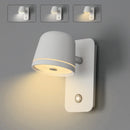 DecorBites™ Dimmable LED Wall Sconce with Adjustable Brightness and 3-CCT Rotation
