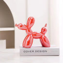 DecorBites™ 22cm Balloon Dog Ceramic Sculpture Decor Statue Office Gift