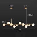 DecorBites™ LED Pendant Chandeliers for Modern Home Decor and Indoor Lighting