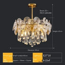 DecorBites™ Lotus Crystal Chandelier: Modern Luxury Lighting for Home, Restaurant, Hotel
