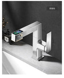 DecorBites™ LED Basin Faucet Pull Out Mixer Tap Hot Cold Water Bathroom Sink Vanity