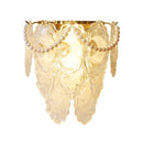 DecorBites™ Luxe Crystal Glass Wall Lamp for Aisle, Living Room, Bedroom & Corridor Lighting