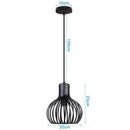 DecorBites™ Industrial Metal Ball Pendant Light for Bedroom Kitchen Island