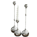 DecorBites™ Gold Geometric Water Drop Candlestick Holder Desktop Storage Wedding Centerpieces