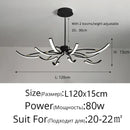DecorBites™ LED Chandeliers for Modern Living Room Bedroom Study Kitchen Lighting