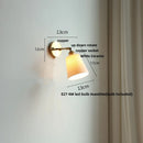 DecorBites™ Ceramic LED Wall Lights with Pull Chain Switch for Bathroom Mirror