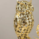 DecorBites™ Golden Openwork Animal Sculpture Set for Home Decoration