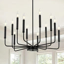 DecorBites™ Industrial Retro Chandelier for Dining Room and Kitchen Lighting