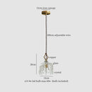 DecorBites™ Crystal LED Ceiling Light - Modern Style for Bedroom, Living, Dining Room