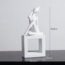 Abstract Figures Sculpture Modern Minimalism Decor Room Crafts DecorBites™ Aesthetics
