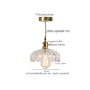 DecorBites™ Green Glass LED Pendant Light Fixture - Modern Nordic Hanging Lamp